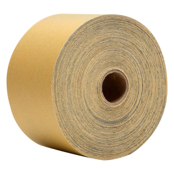 thumbnail image 2 of 3M Stikit Gold PSA Sandpaper Roll (02589) - 500A Grit, 2.75in X 45yd - Pressure Sensitive Adhesive 2 of 6