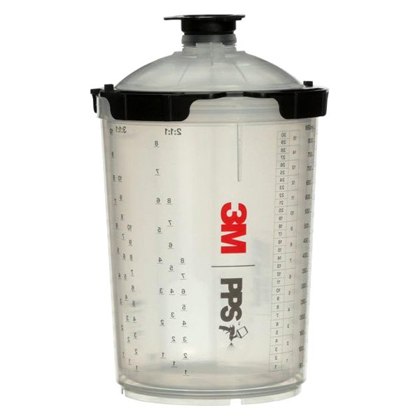 3M® - PPS™ Series 2.0™ Large Gravity Feed Spray Cup System Kit 