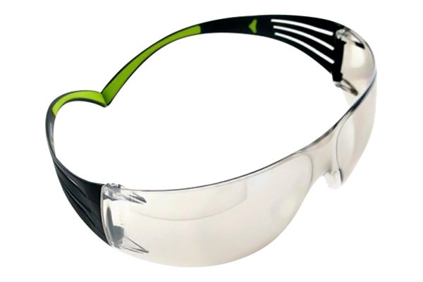 HDE Clear Safety Glasses Extended Side Guard Safety Glasses Protective Eyewear with Hard Carrying Case