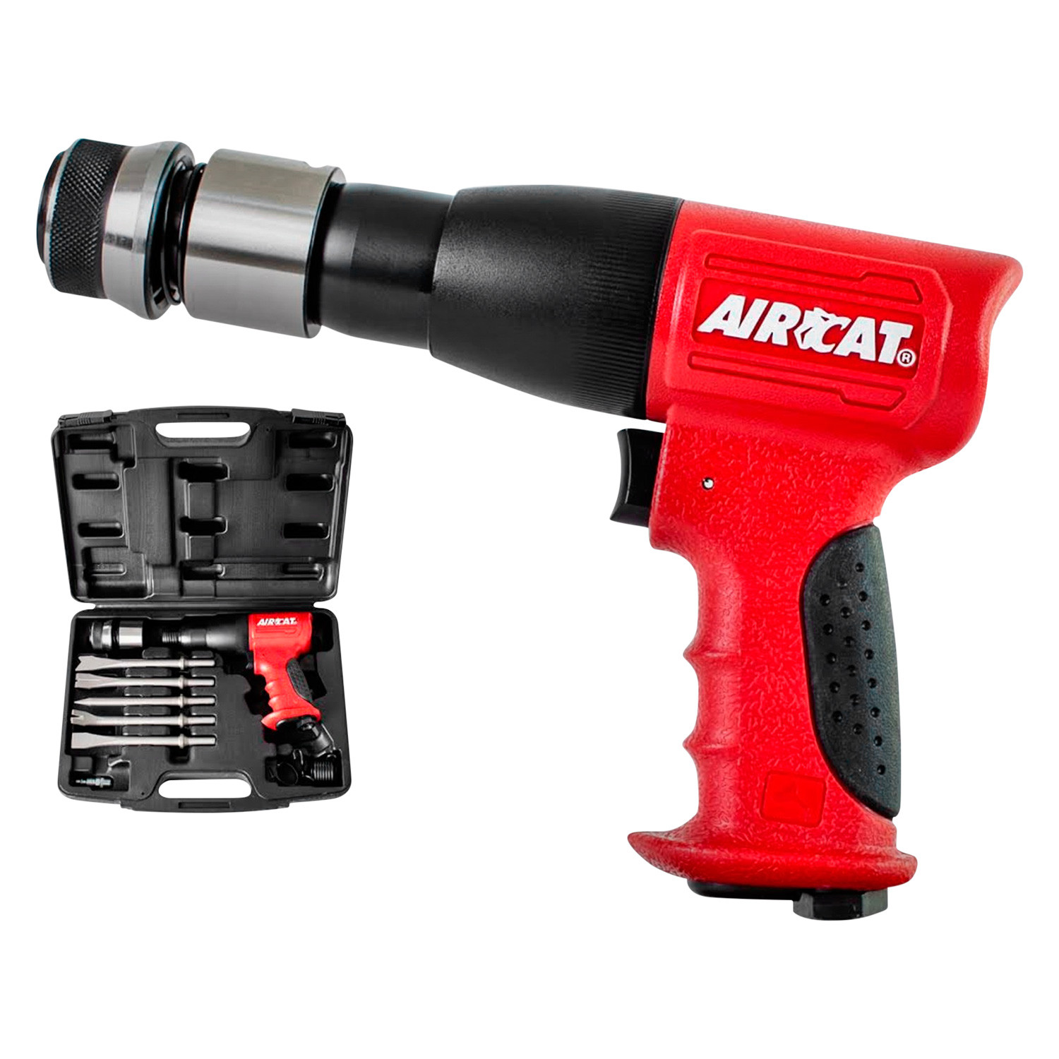 Ajax 910-2 .401 Air Hammer Chisel – 2” Wide Blade, Made In USA