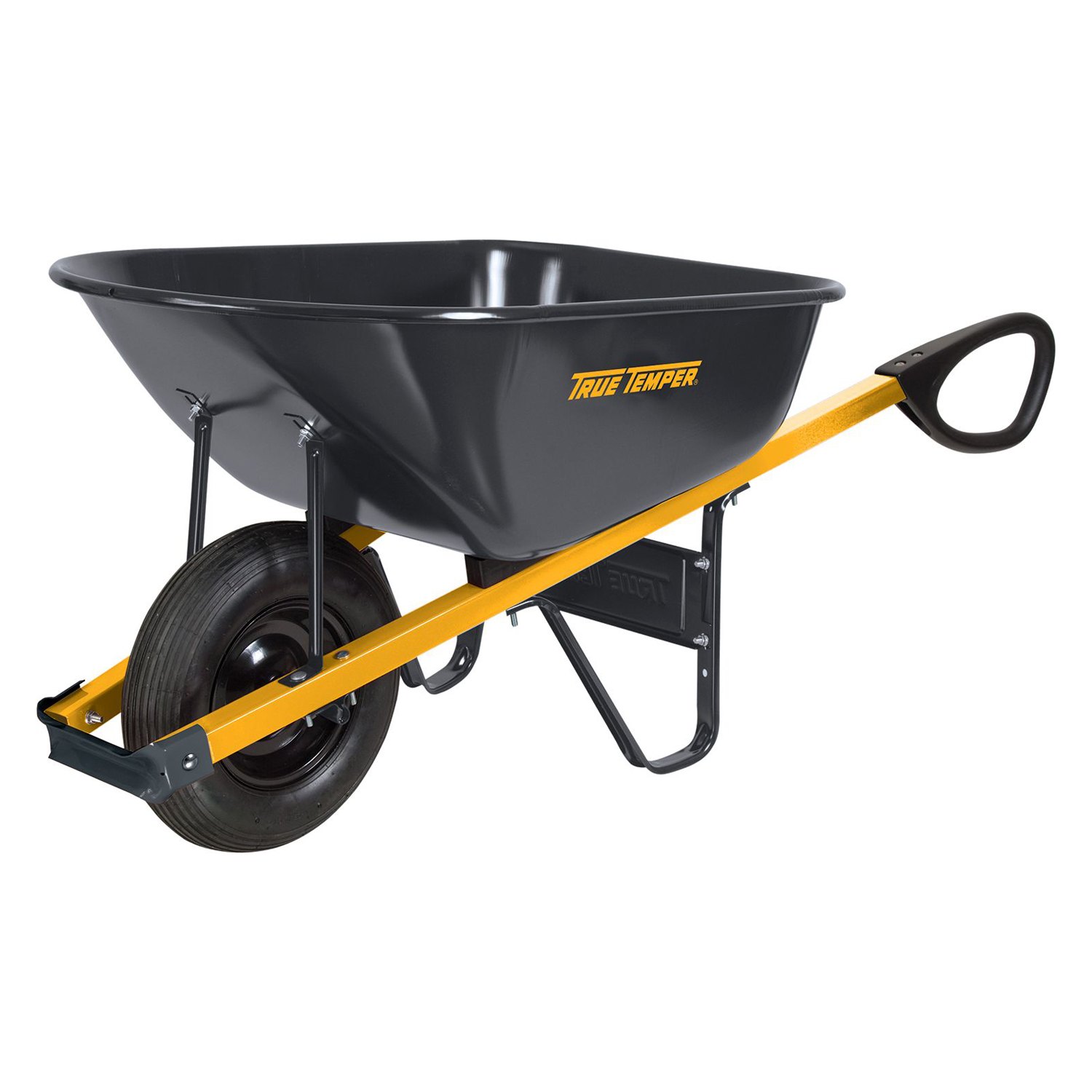 AMES® R6TC14 - True Temper™ 6 cu. ft. Total Control Steel Wheelbarrow ...