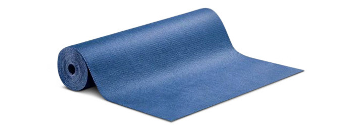 Blue Roll-Out Mats With Adhesive Backing
