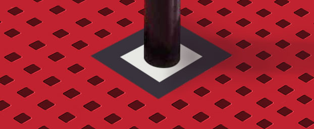 TechFloor Tiles Support Post