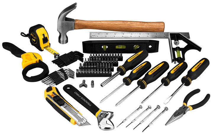 Trades Pro 100-piece Home Tool Set