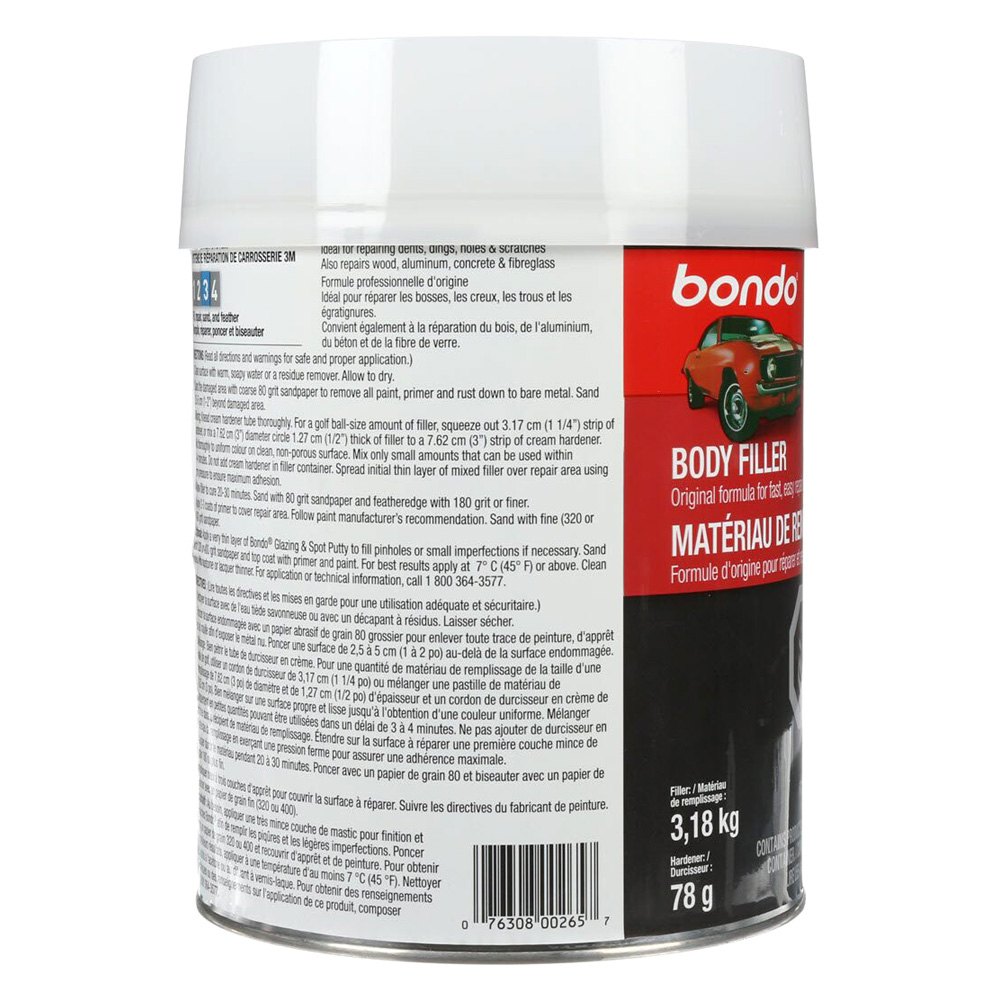 Bondo® 265 - 1 gal Light Gray Body Filler 