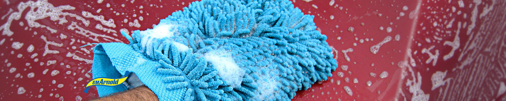 SM Arnold Cuffed Synthetic Wash Mitt – Professional Detailing Quality, Made In USA