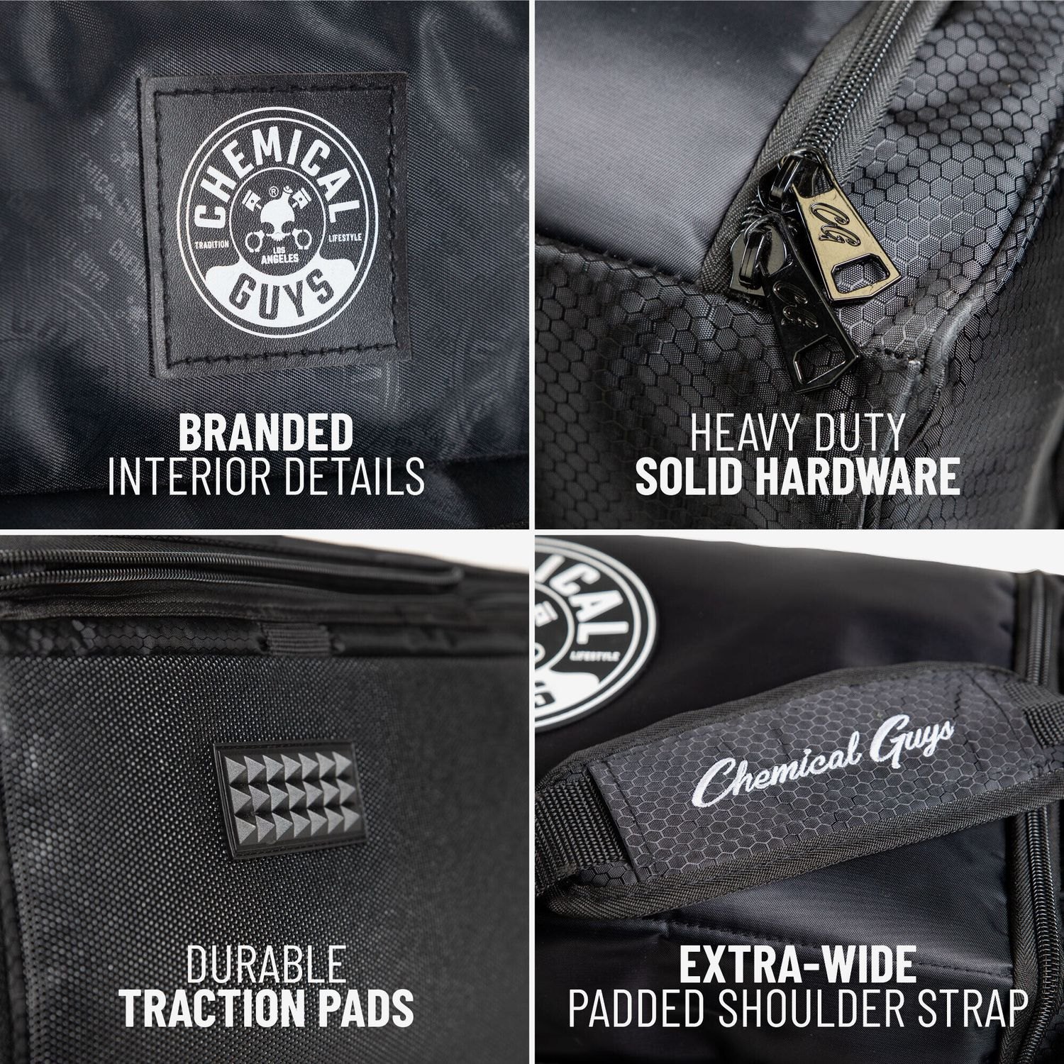 Arsenal Range Trunk Organizer & Detailing Bag with Polisher Pocket by  Chemical Guys 