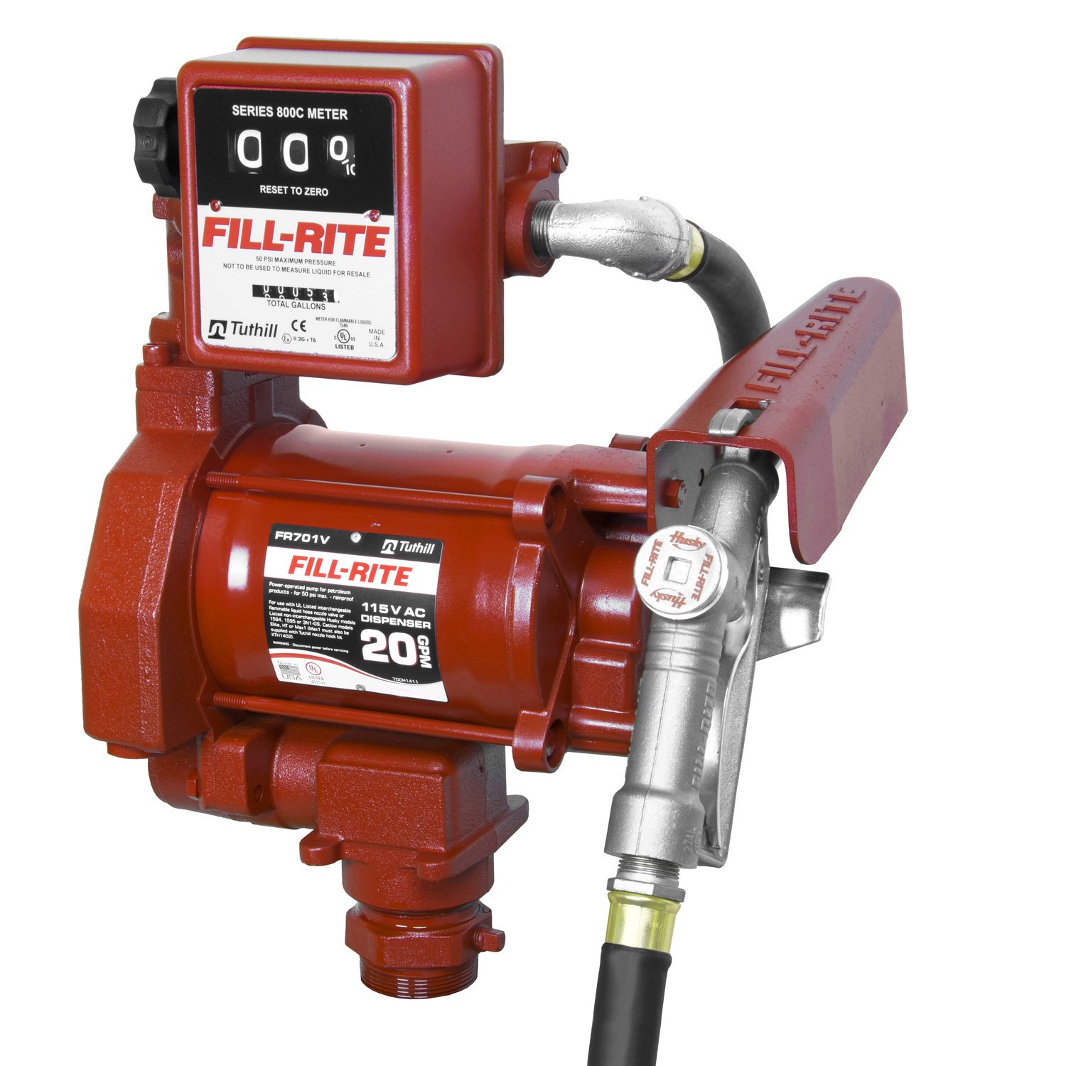 FillRite® FR701V FR700™ 15 GPM 115 V AC HeavyDuty Fuel Transfer