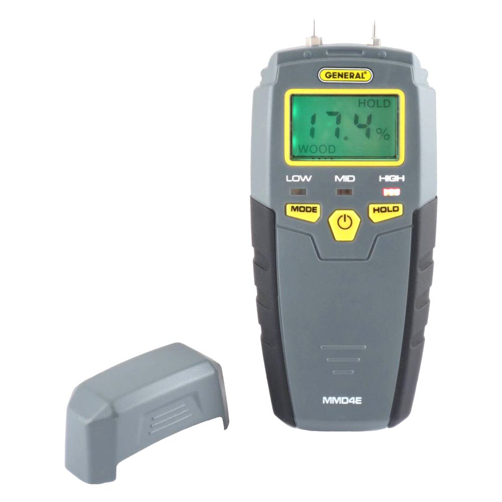 General Tools® MMD4E - LCD Pin-Type Moisture Meter - TOOLSiD.com