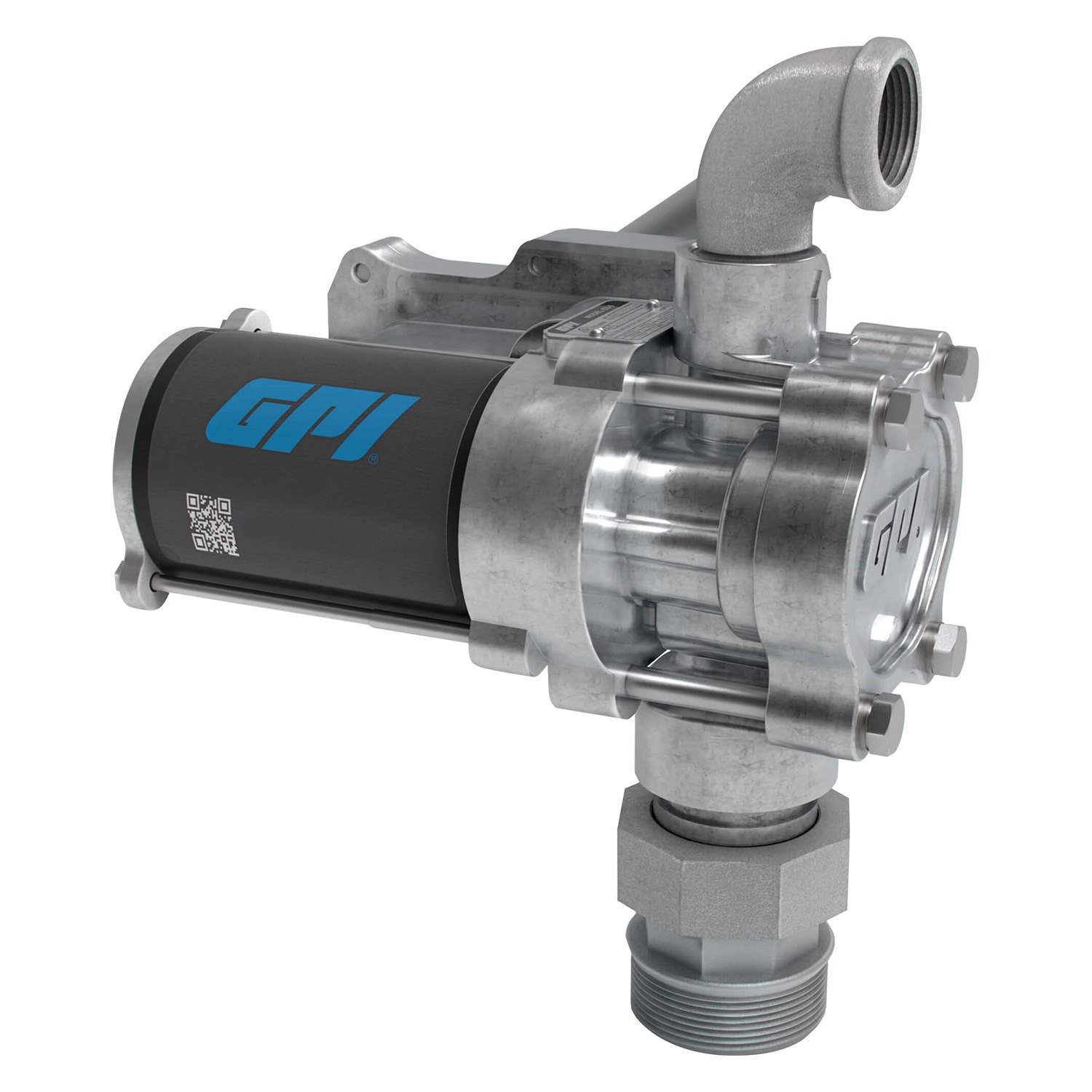 GPI® 137100-05 - EZ8 Series 8 GPM 12 V DC Fuel Transfer Pump with Spin  Collar 