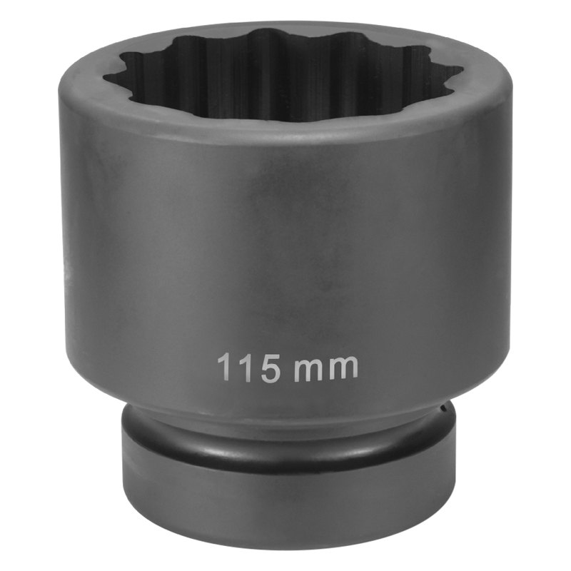 Grey Pneumatic® 2 12 Drive Metric 12 Point Standard Impact Socket