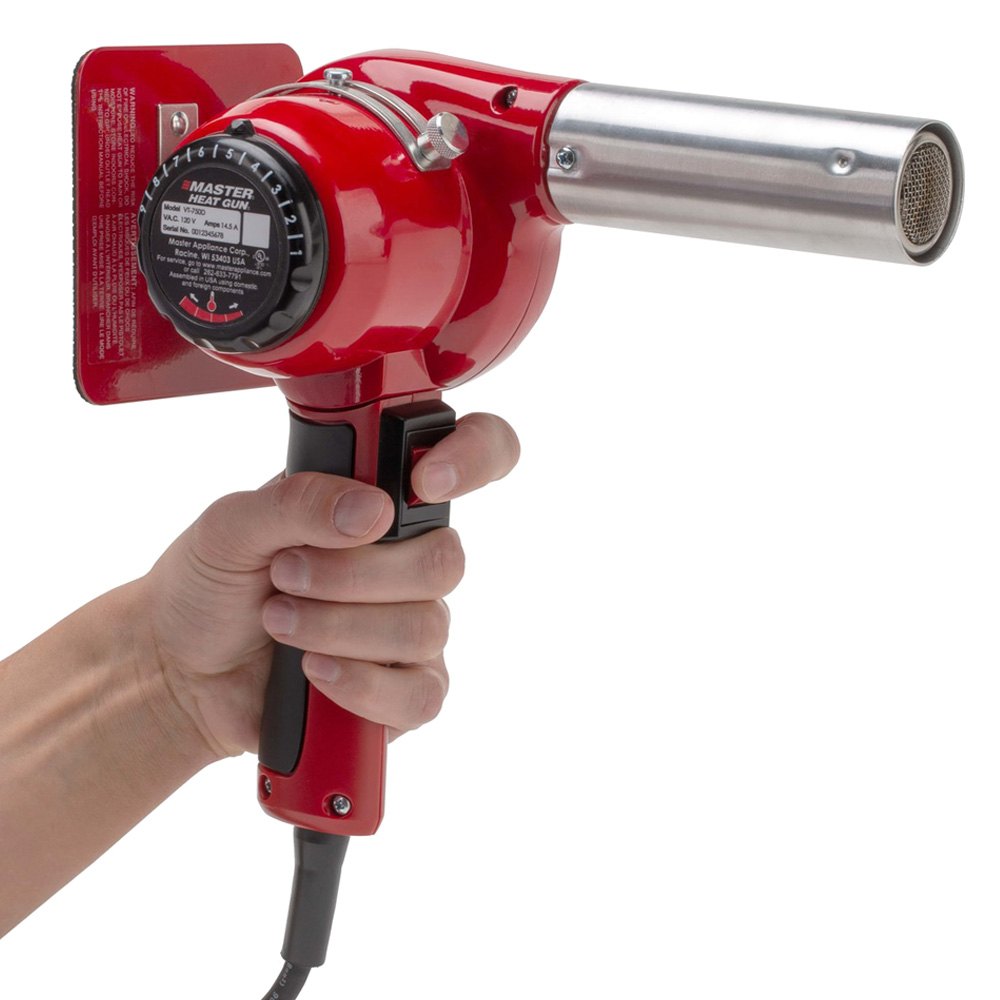 Always in Stock - Master Appliance VT-751D Variable Temperature Heat Gun  100° to 1200°F, 1740 Watts, 120 V, 60 Hz from Cole-Parmer