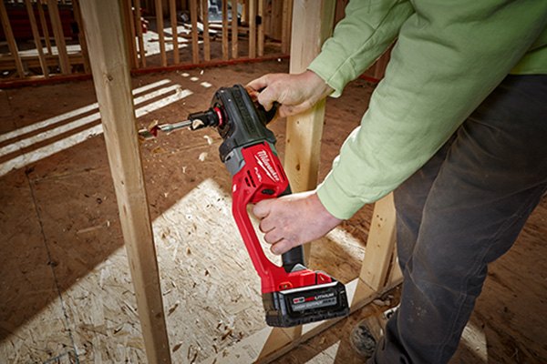 Milwaukee® 2808-20 M18 FUEL™ HOLE HAWG™ 18 V Cordless Right Angle Drill  Bare Tool with QUIK-LOK™