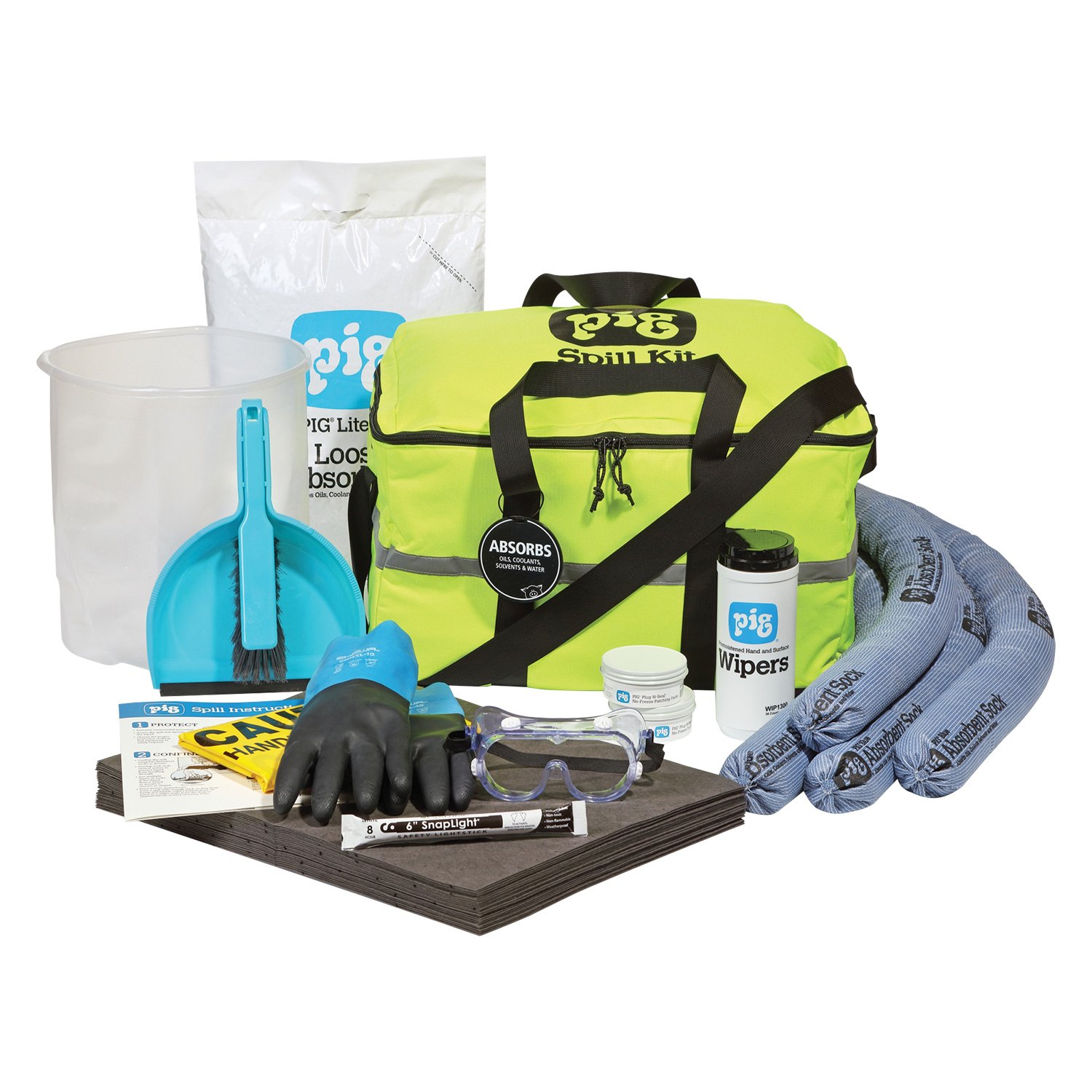 New Pig® KIT624 40Piece MultiLiquid Truck Spill Kit