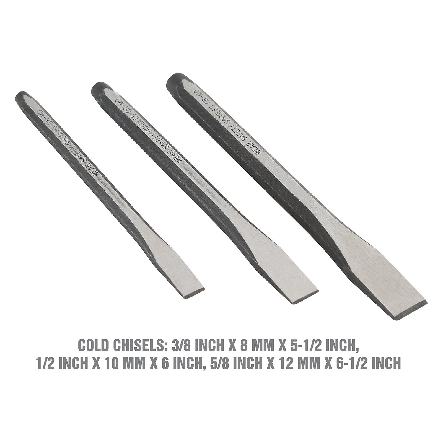 OEM Tools® 23996 - 11-piece Punch and Chisel Mixed Set - TOOLSiD.com