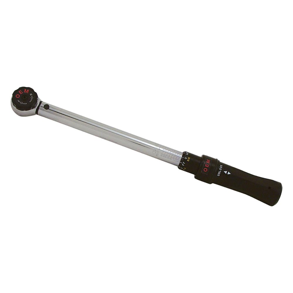 OEM Tools® 25686 3/8" Drive SAE 10 to 100 ftlb Adjustable Click