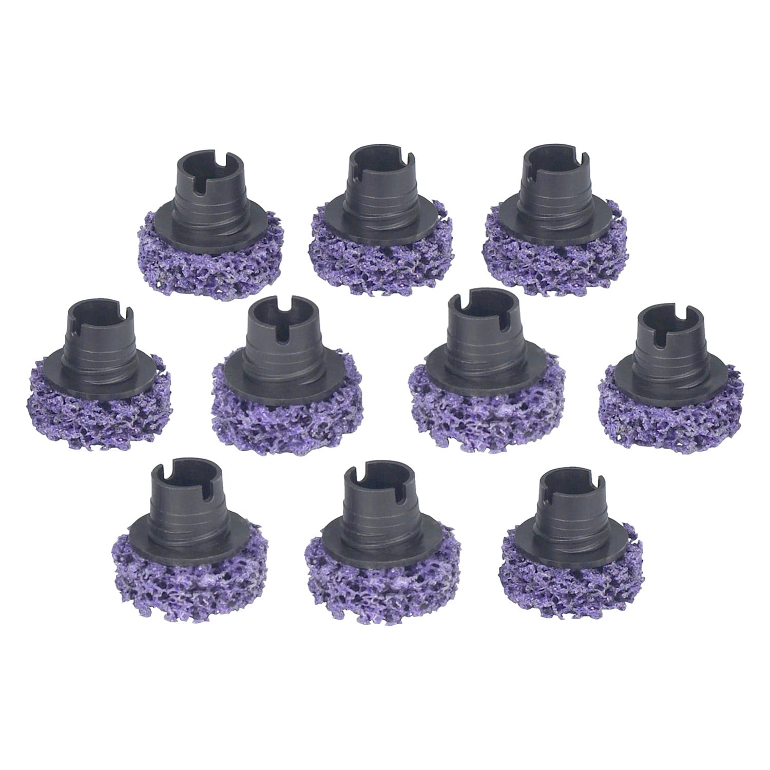 Kit De Nettoyage Et Décapage Pour Moyeu De Roue - Accessoire Pour Perceuse - Enlève Rouille Et Saleté Sur Rotors Et Goujons