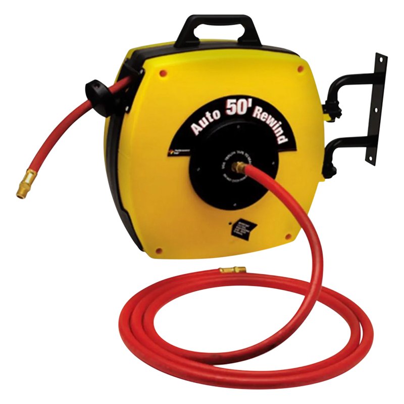  Performance Tool M610 Air Hose Reel with 50-Foot Air