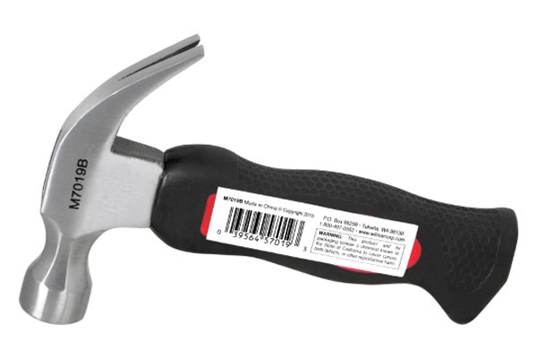 Performance Tool 20181 8 Oz Stubby Claw Hammer, 