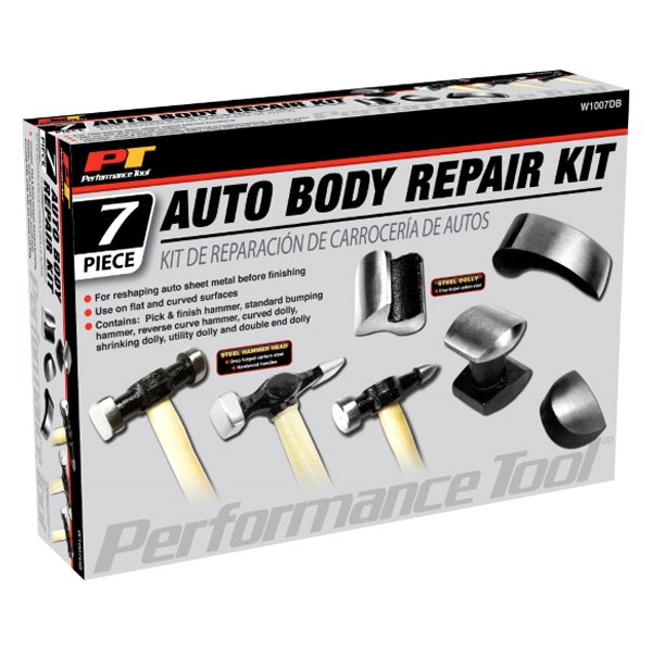 Performance Tool® W1007DB - 7-piece Auto Body Repair Kit 