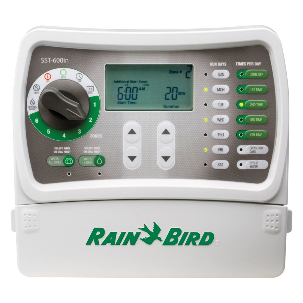 Rain Bird® SST600IN - SST "Simple to Set"™ Indoor Irrigation Timer