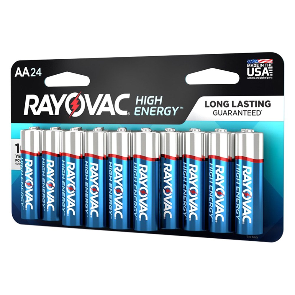 Rayovac® 815 24ltk High Energy™ Aa 1 5 V Alkaline Primary Batteries