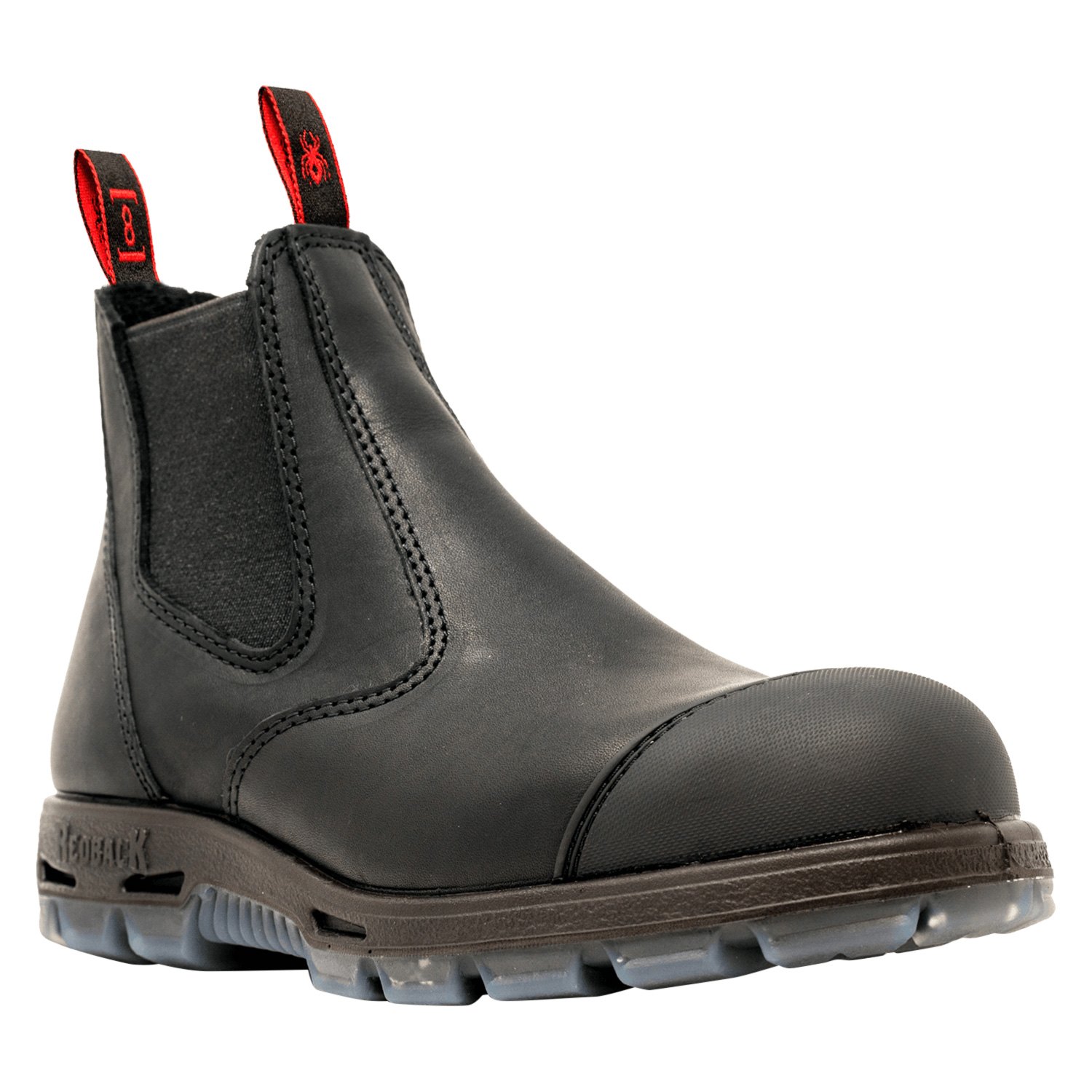 slip on steel toe cap boots