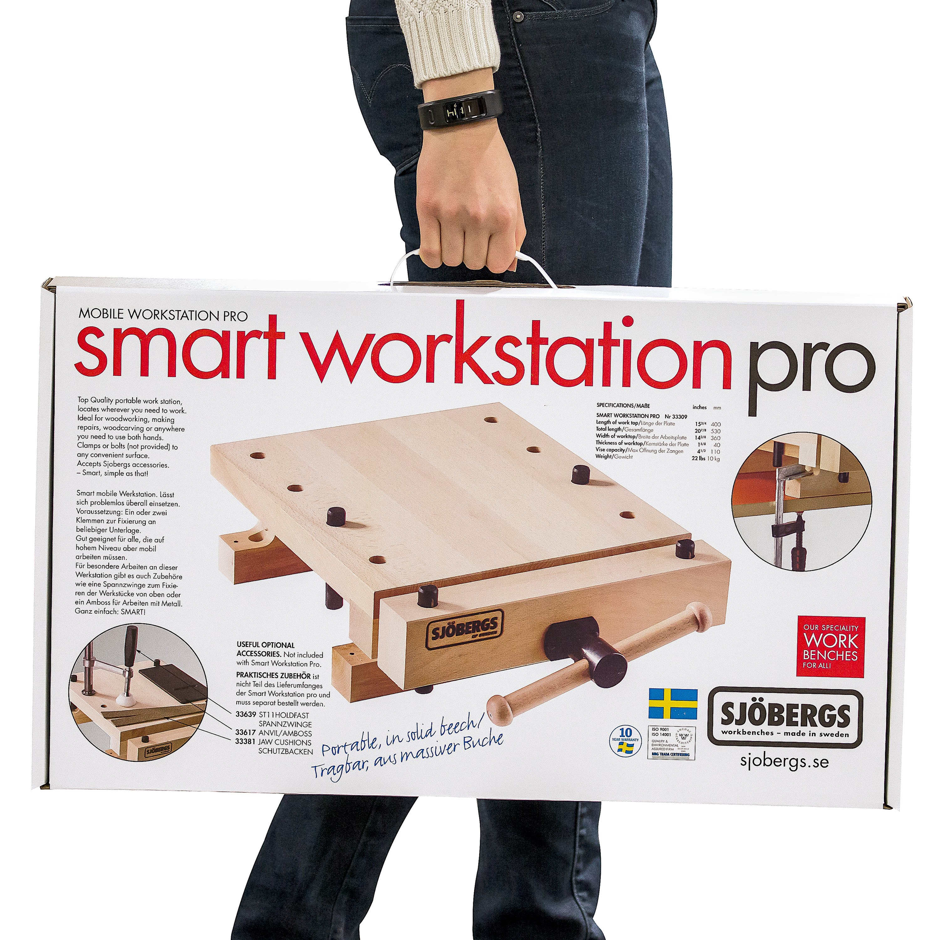 Sjobergs ® SJO-33309 - Smart Workstation Pro 