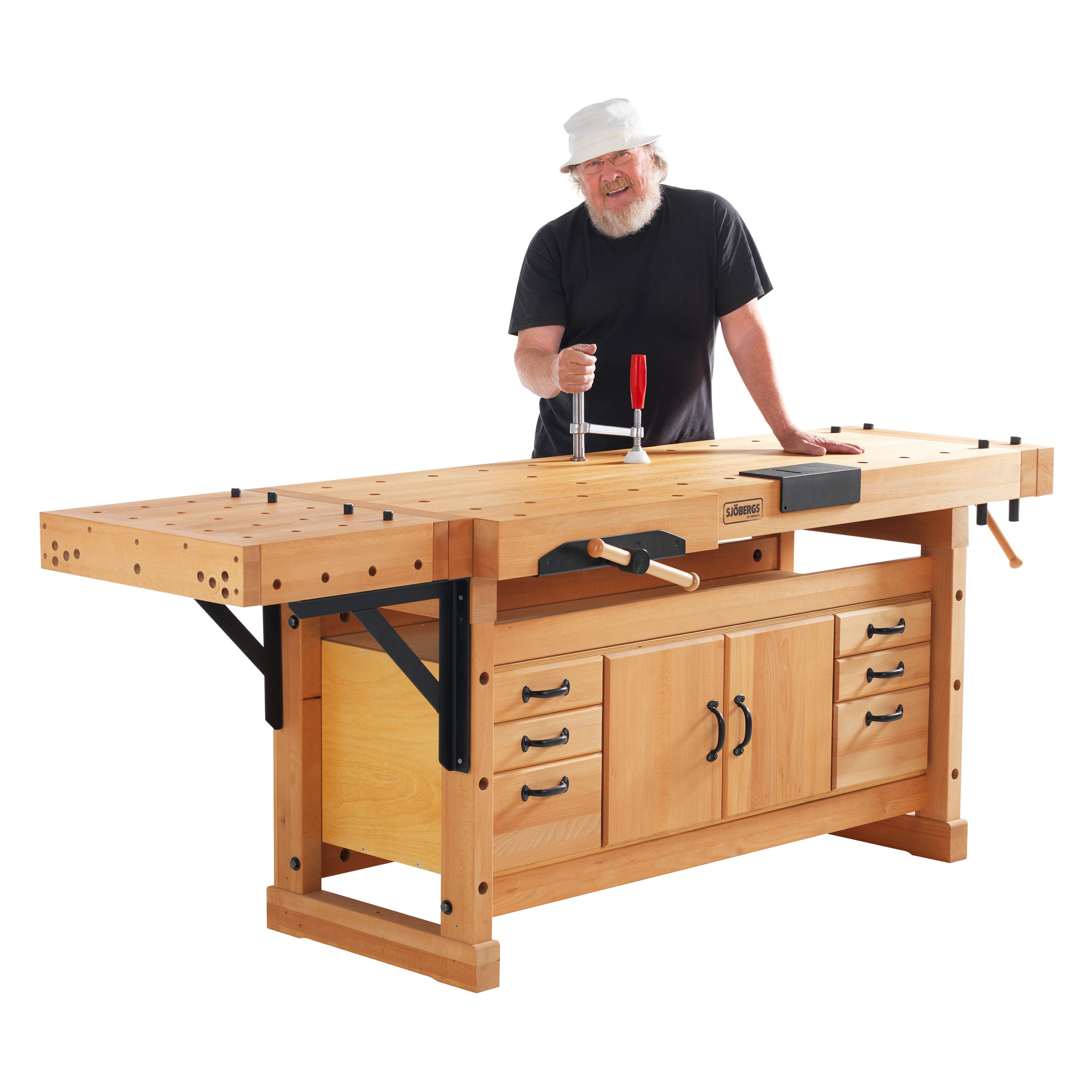 Workbench. Верстак столярный Sjobergs® - Elite™ 3/4" workbench clamping platform. Sjoberg верстак. OSB workbench. Верстак Milkman's workbench.