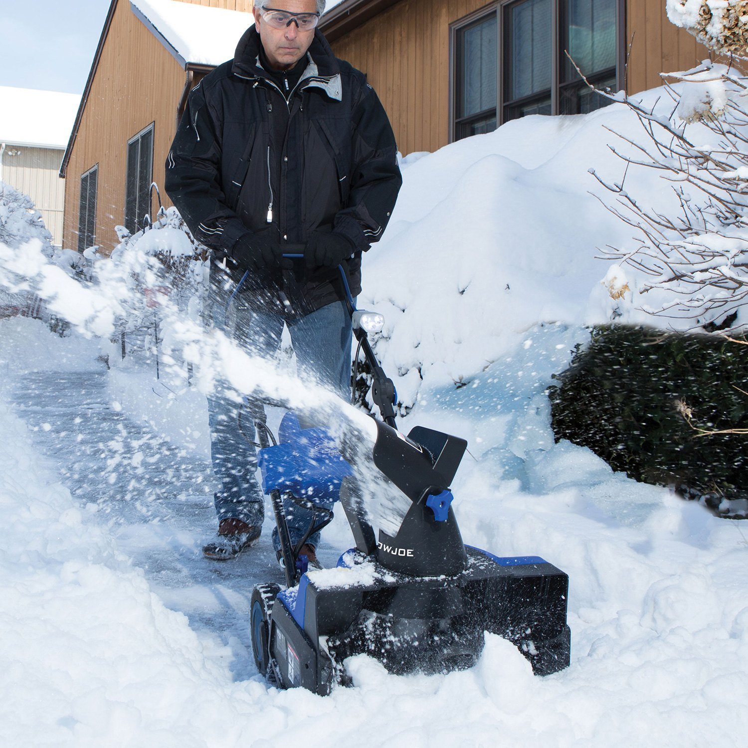 power wheels in snow