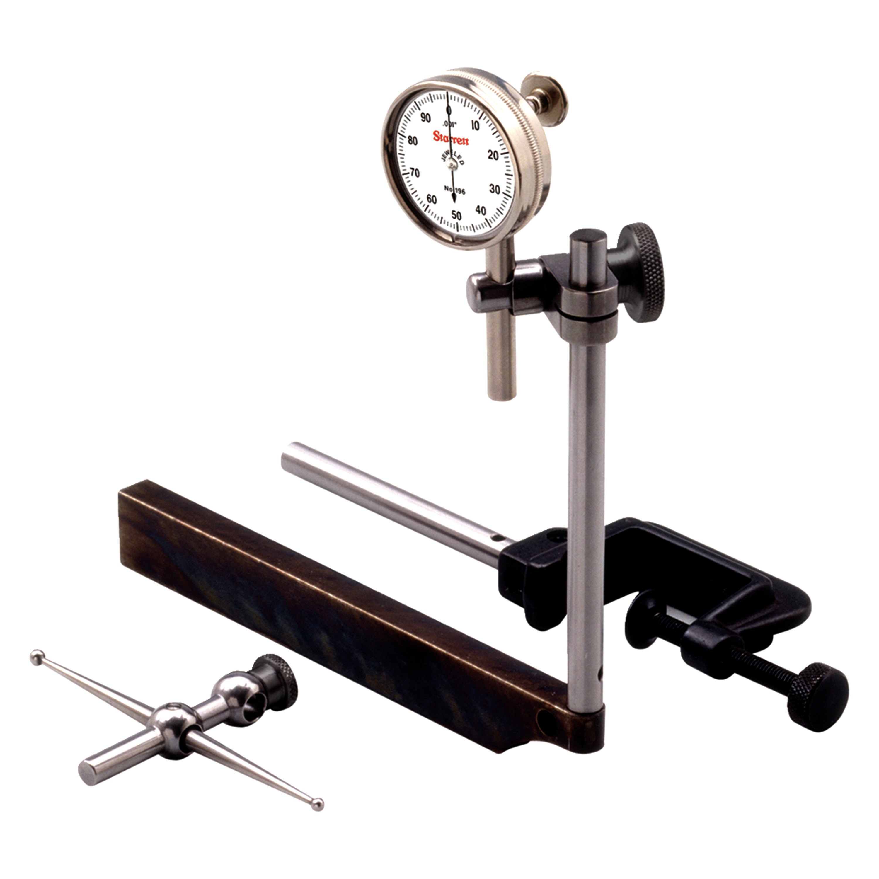 Starrett® 196 Series SAE Custom Back Plunger Dial Indicator