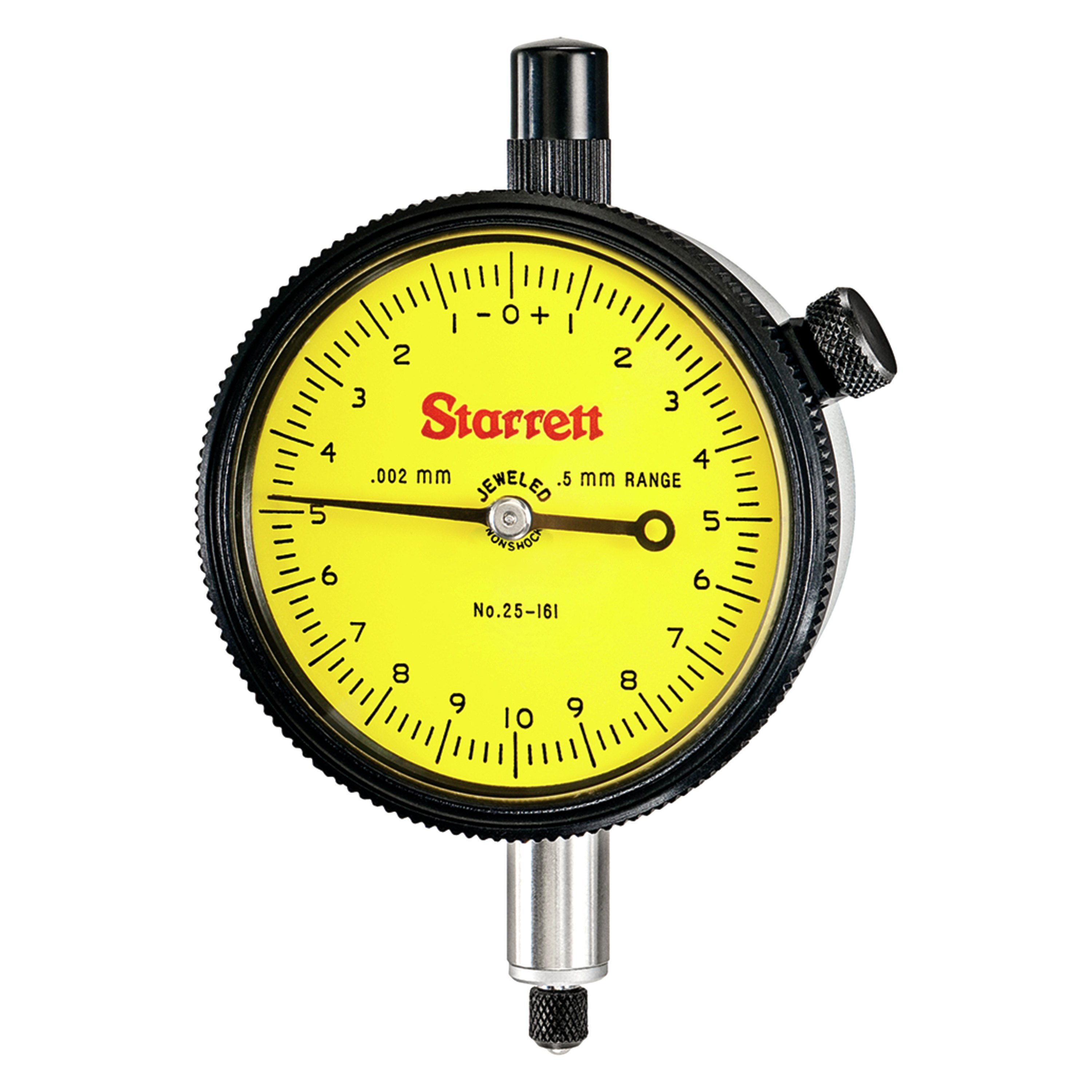 Starrett® - 25 Series™ Metric Dial Indicator - TOOLSiD.com