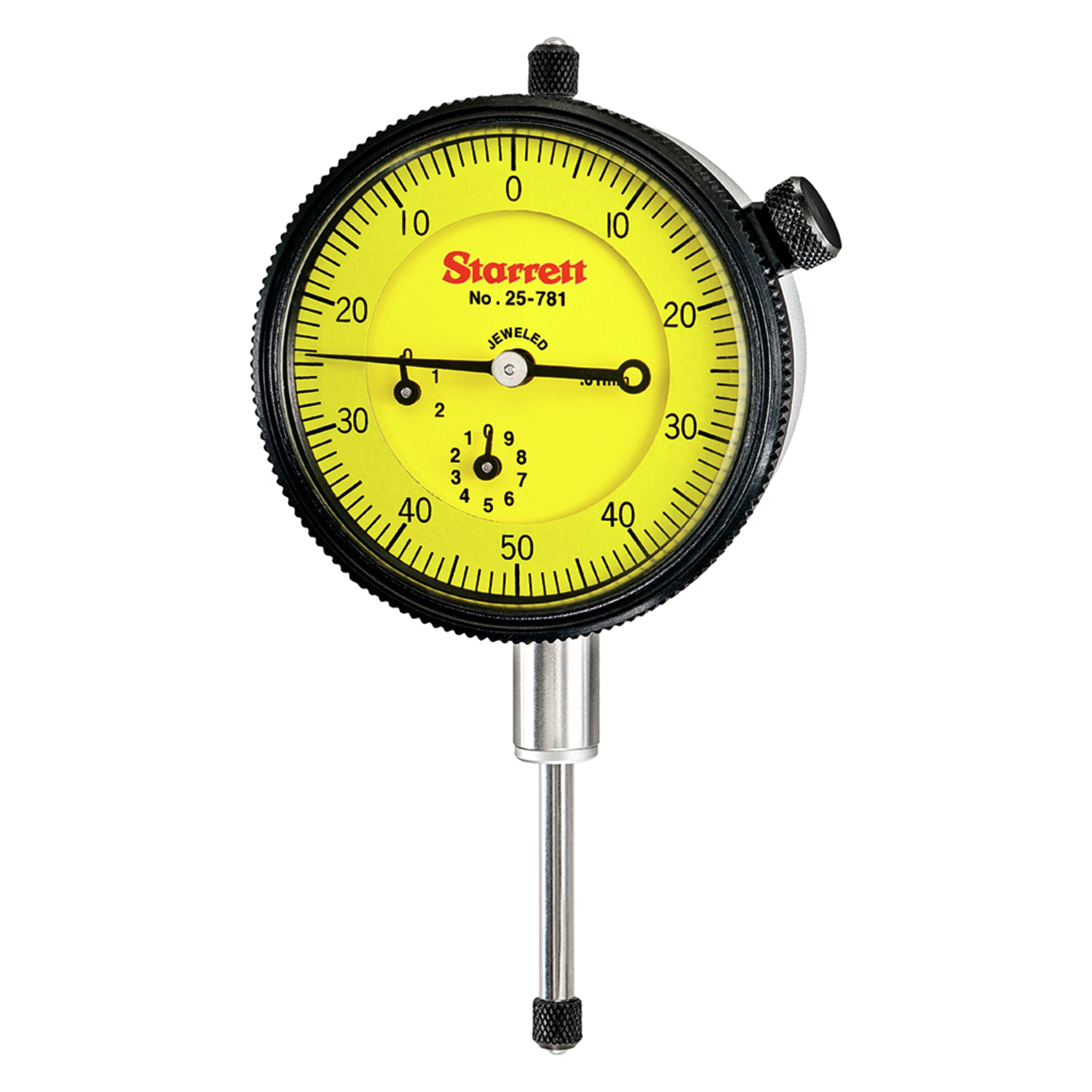 Starrett® 25 Series™ Metric Dial Indicator