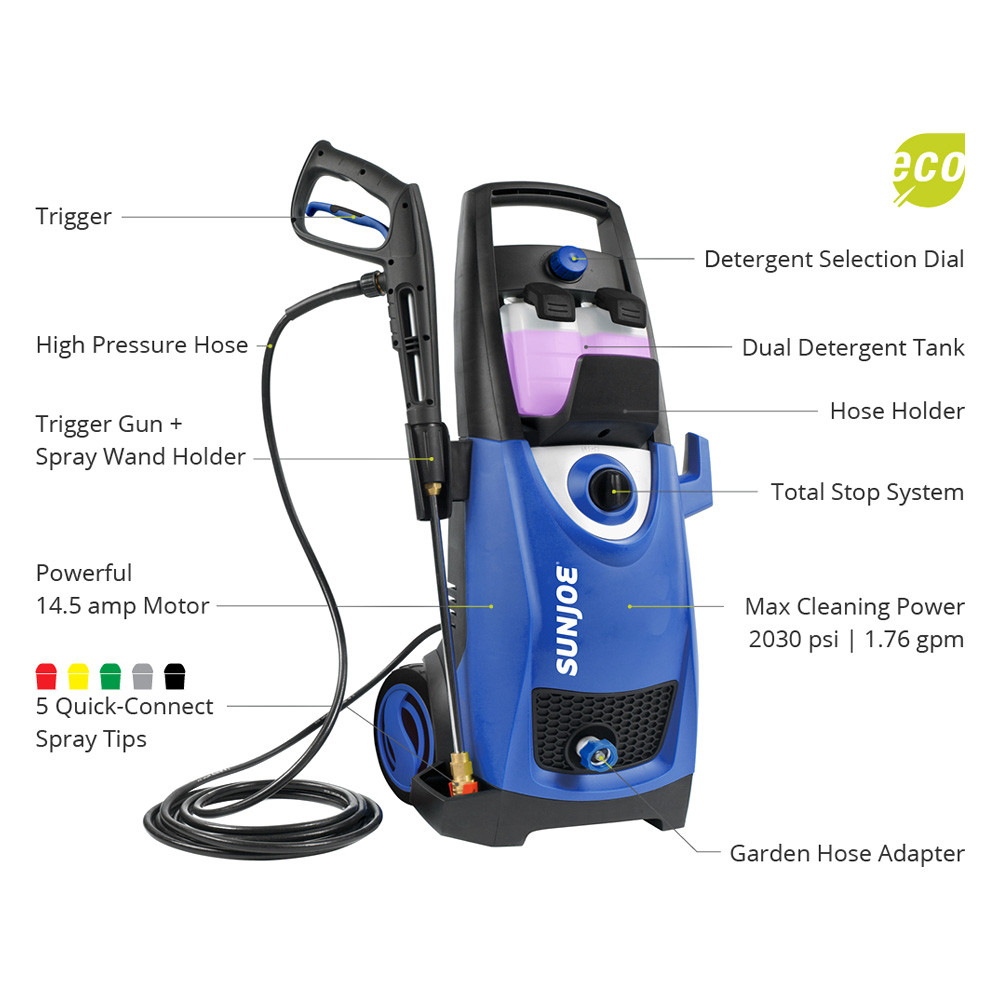 Sun Joe® - SPX3000 2030 psi 1.76 GPM 