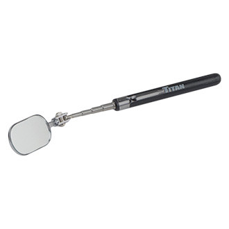 Titan Tools 11160 Telescoping Inspection Mirror – Extendable Mechanics Mirror