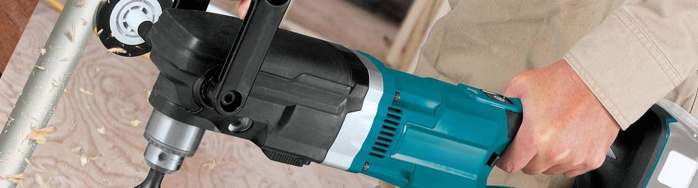 NEIKO 3/8 Right Angle Drill - 55-Degree Close Quarter Corded Drill With Variable Speed