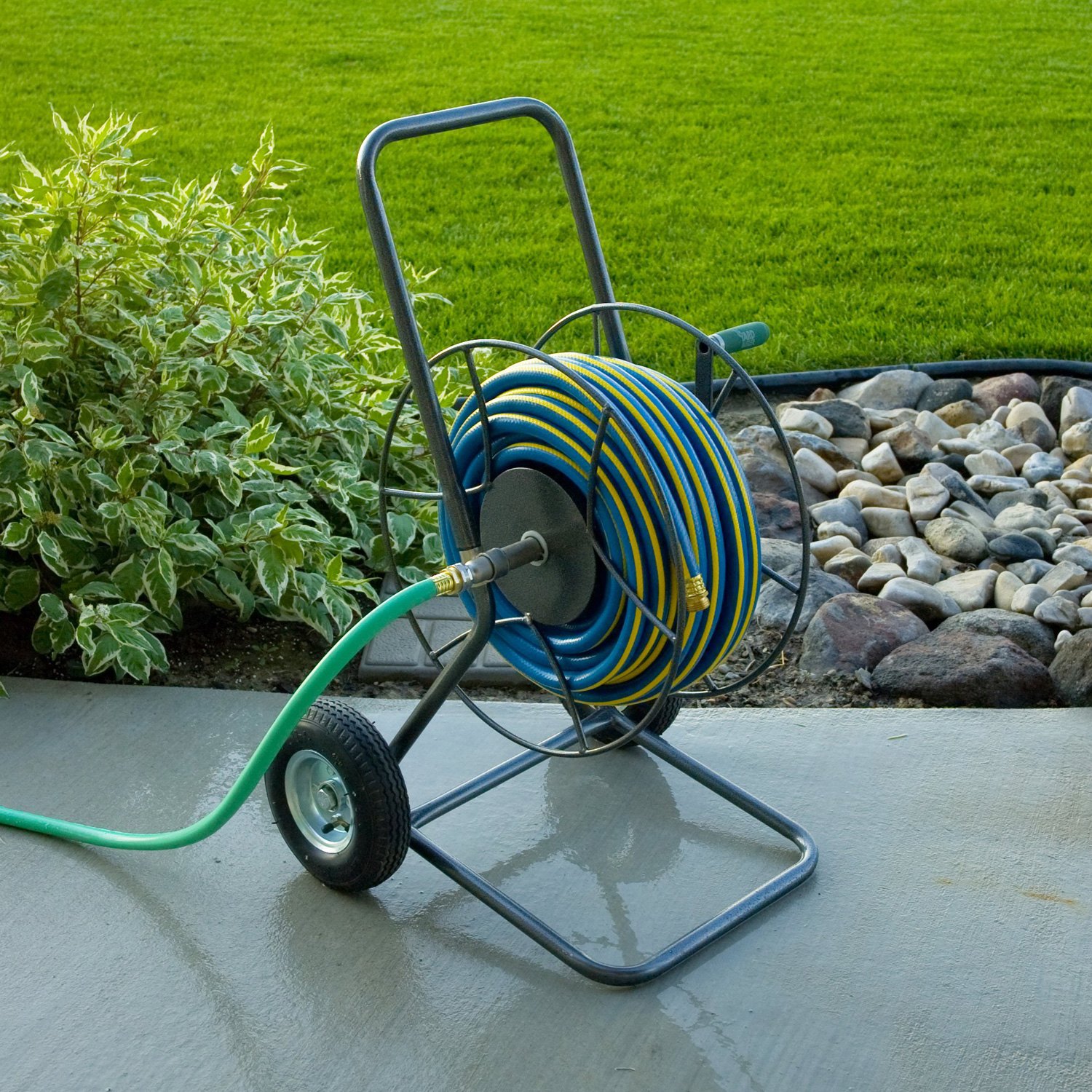 Yard Butler® Iht 2ez 2 Wheeled Garden Hose Reel